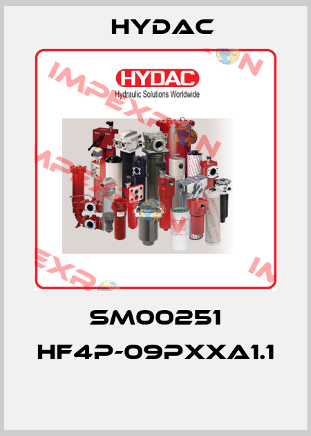 SM00251 HF4P-09PXXA1.1  Hydac