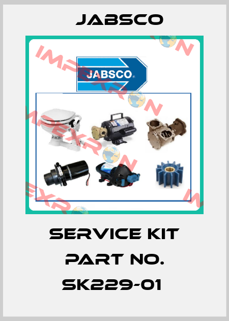 SERVICE KIT PART NO. SK229-01  Jabsco