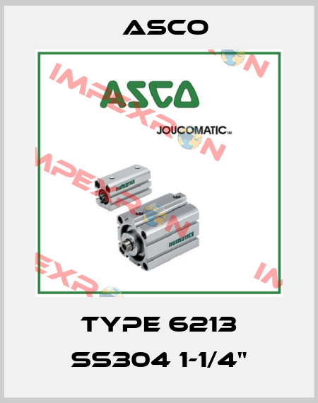 TYPE 6213 SS304 1-1/4" Asco