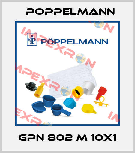GPN 802 M 10X1 Poppelmann