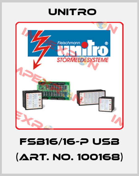 FSB16/16-P USB (Art. No. 100168) Unitro