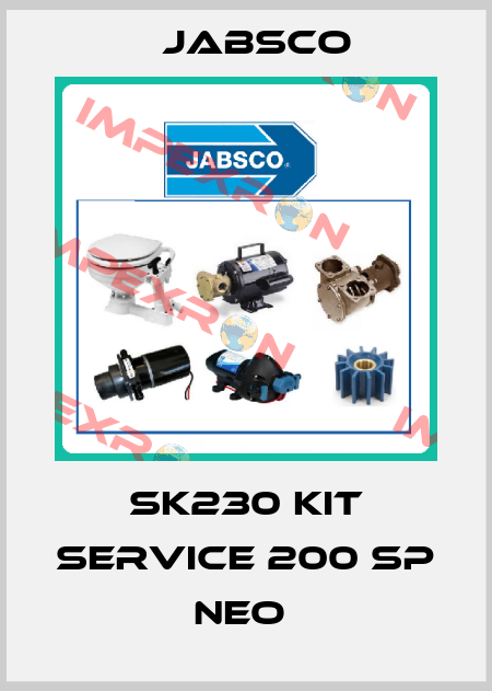SK230 KIT SERVICE 200 SP NEO  Jabsco
