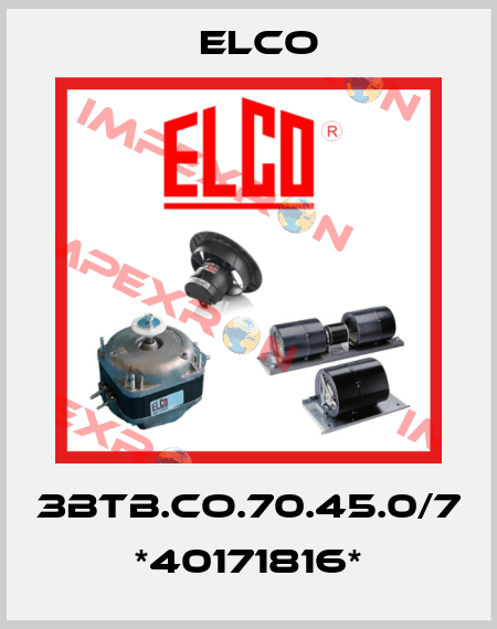 3BTB.CO.70.45.0/7 *40171816* Elco