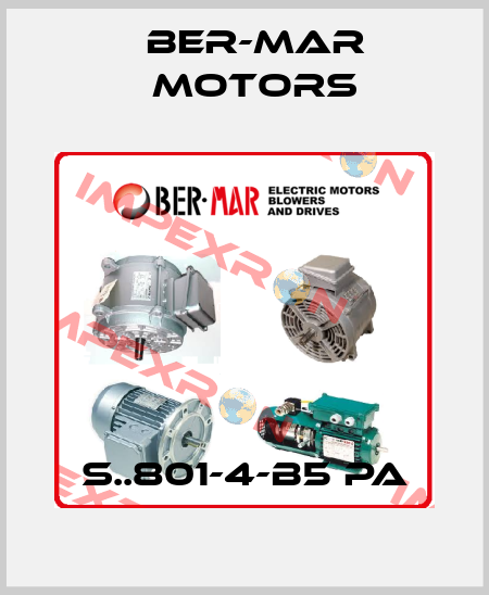 S..801-4-B5 PA Ber-Mar Motors