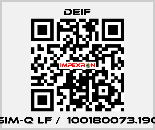 SIM-Q LF /  100180073.190 Deif