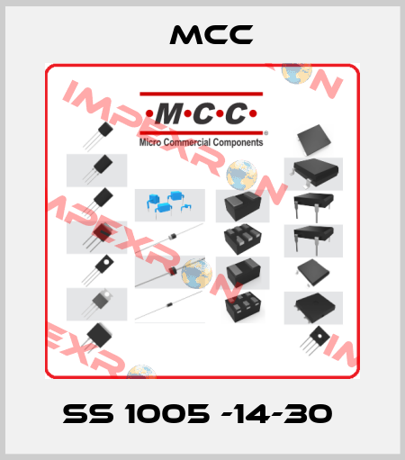 SS 1005 -14-30  Mcc
