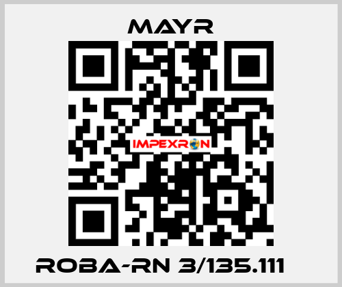  ROBA-RN 3/135.111    Mayr