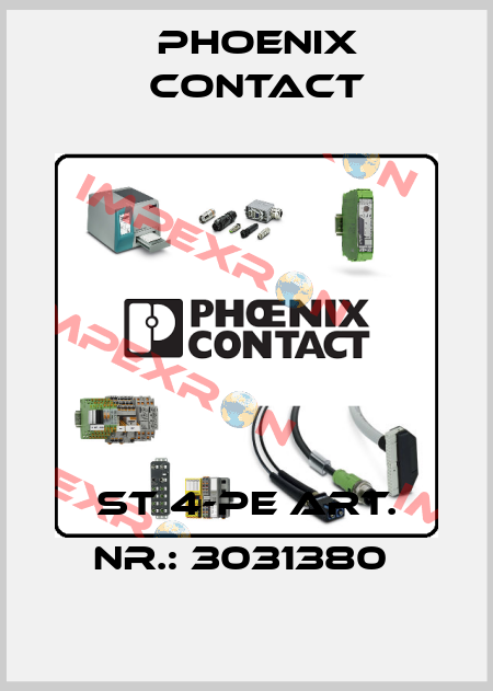 ST 4-PE ART. NR.: 3031380  Phoenix Contact