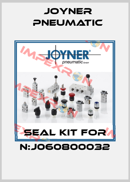 seal kit for N:J060800032 Joyner Pneumatic