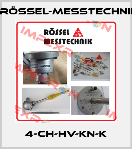 4-CH-HV-KN-K Rössel-Messtechnik