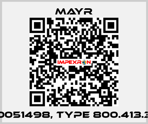 0051498, Type 800.413.3 Mayr