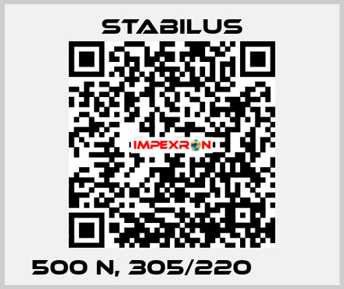 500 N, 305/220         Stabilus