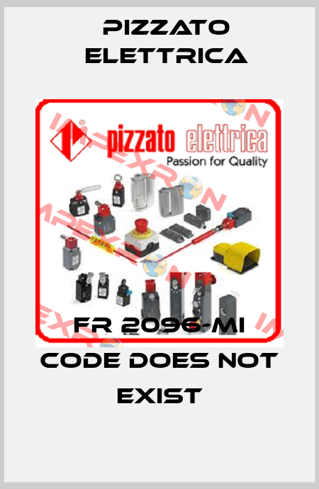 FR 2096-MI code does not exist Pizzato Elettrica