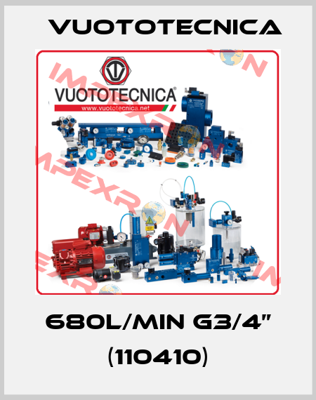 680L/min G3/4” (110410) Vuototecnica