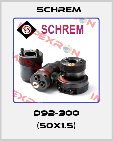 D92-300 (50x1.5) Schrem