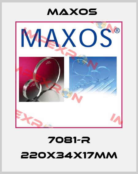7081-R 220x34x17mm Maxos