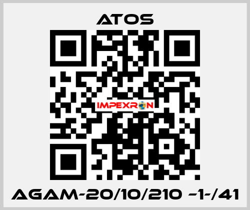 AGAM-20/10/210 –1-/41 Atos