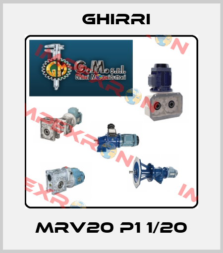 MRV20 P1 1/20 Ghirri