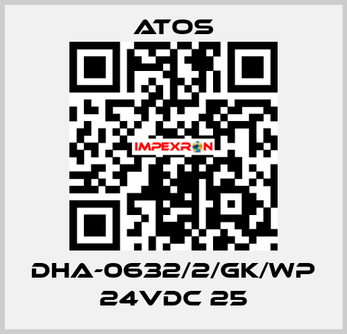 DHA-0632/2/GK/WP 24VDC 25 Atos