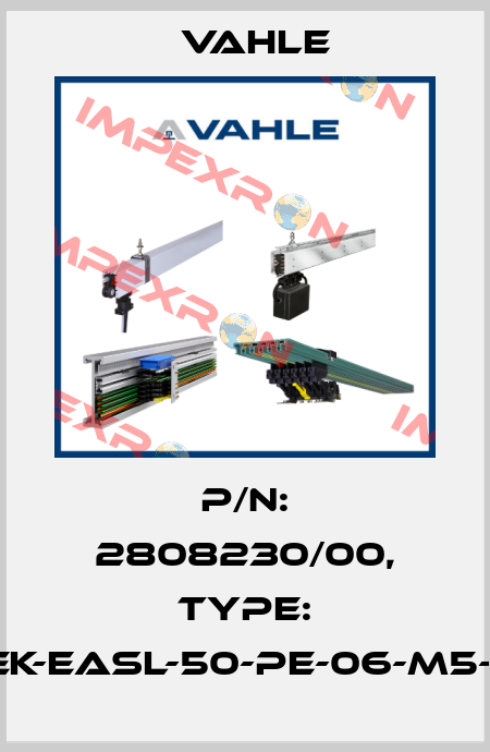 P/n: 2808230/00, Type: SK-EK-EASL-50-PE-06-M5-16,5 Vahle