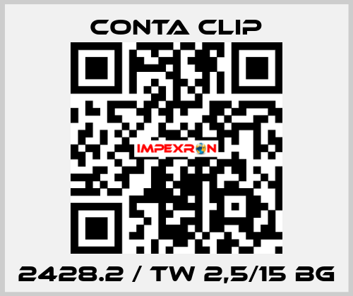 2428.2 / TW 2,5/15 BG Conta Clip