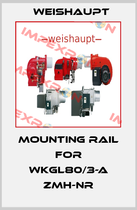 Mounting rail for WKGL80/3-A ZMH-NR Weishaupt