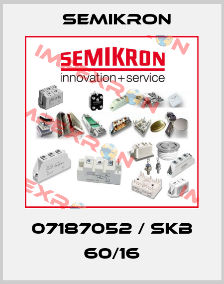07187052 / SKB 60/16 Semikron