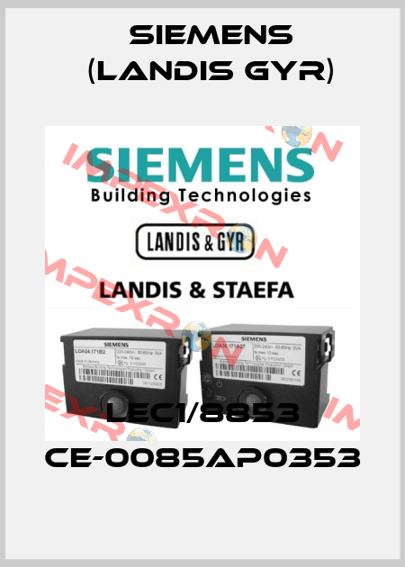 LEC1/8853 CE-0085AP0353 Siemens (Landis Gyr)