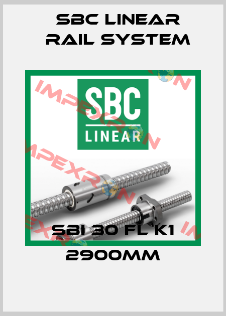 SBI 30 FL K1 2900mm SBC Linear Rail System