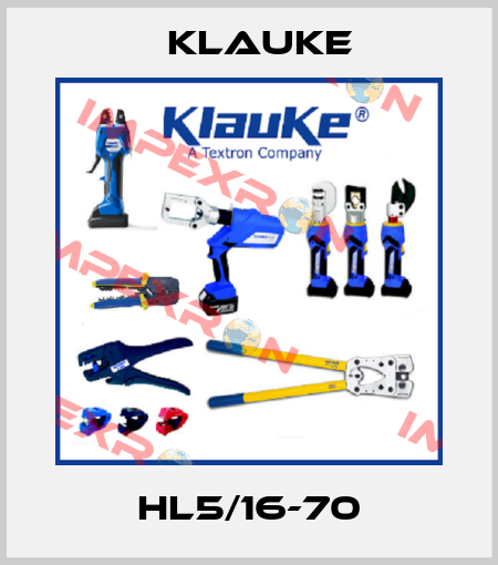 HL5/16-70 Klauke