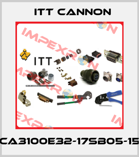 CA3100E32-17SB05-15 Itt Cannon