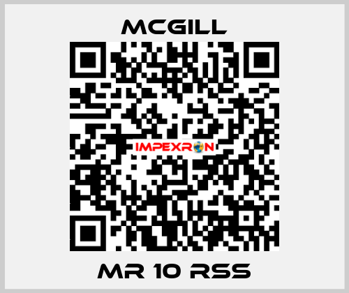 MR 10 RSS McGill