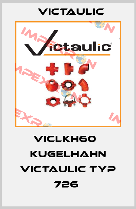 VICLKH60   KUGELHAHN VICTAULIC TYP 726  Victaulic