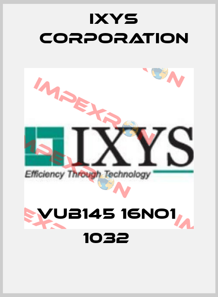 VUB145 16NO1  1032  Ixys Corporation