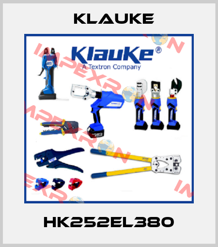 HK252EL380 Klauke