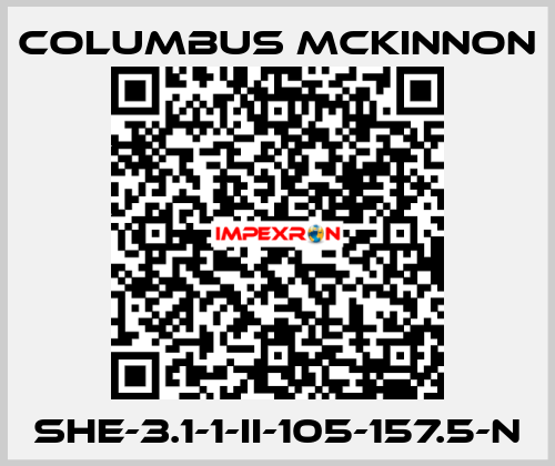 SHE-3.1-1-II-105-157.5-N Columbus McKinnon