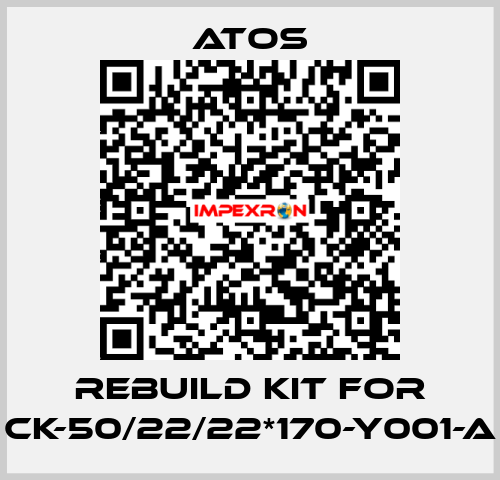 rebuild kit for CK-50/22/22*170-Y001-A Atos