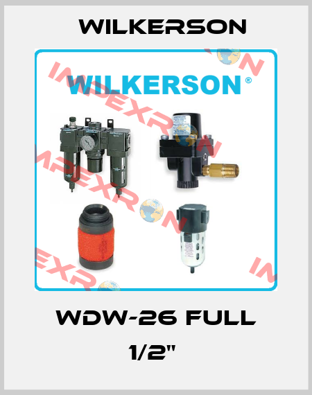 WDW-26 FULL 1/2"  Wilkerson