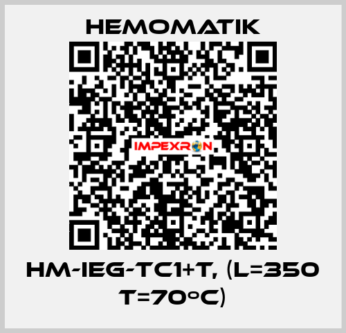 HM-IEG-TC1+T, (L=350 T=70ºC) Hemomatik