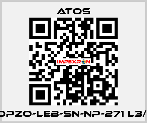 DPZO-LEB-SN-NP-271 L3/I Atos