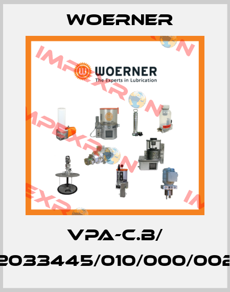 VPA-C.B/ 2033445/010/000/002 Woerner