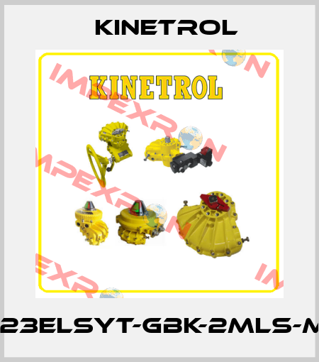 123ELSYT-GBK-2MLS-M Kinetrol