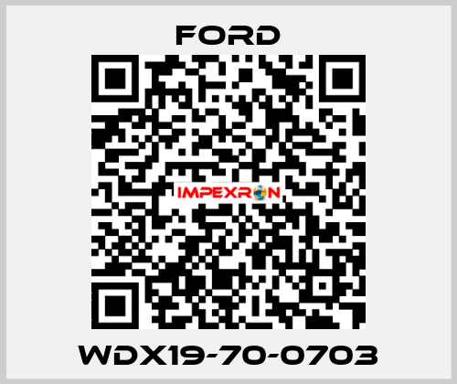 WDX19-70-0703 Ford