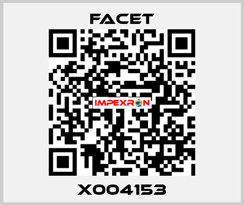 X004153 Facet