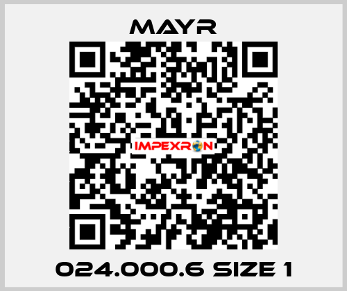 024.000.6 size 1 Mayr