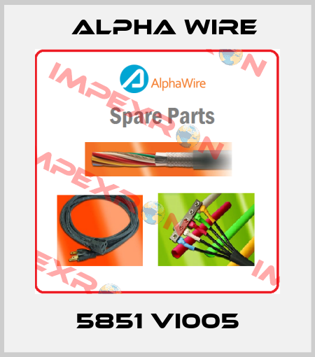 5851 VI005 Alpha Wire