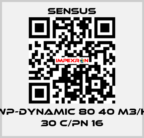 Wp-Dynamic 80 40 m3/h 30 c/PN 16 Sensus