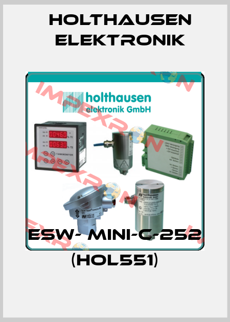 ESW- Mini-C-252 (hol551) HOLTHAUSEN ELEKTRONIK