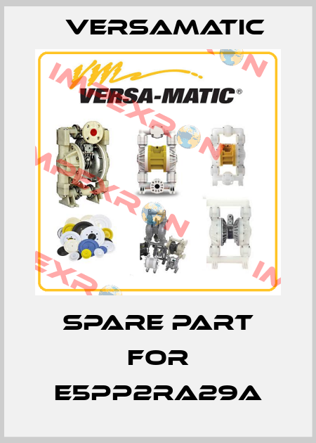 spare part for E5PP2RA29A VersaMatic
