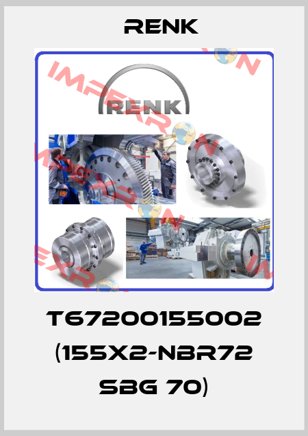 T67200155002 (155X2-NBR72 SBG 70) Renk